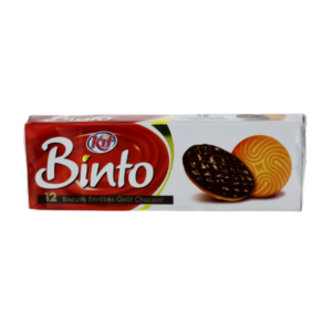 biscuits binto enrobés au chocolat