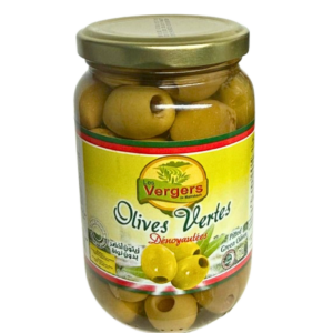 olives vertes dénoyautées 37cl