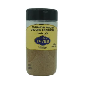 coriandre moulu tayeb bocal 140g