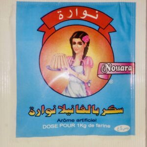 sucre vanillÉ nouara