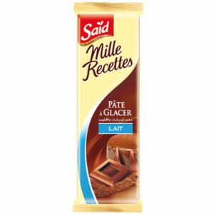chocolat pate à glacer au lait said 500g